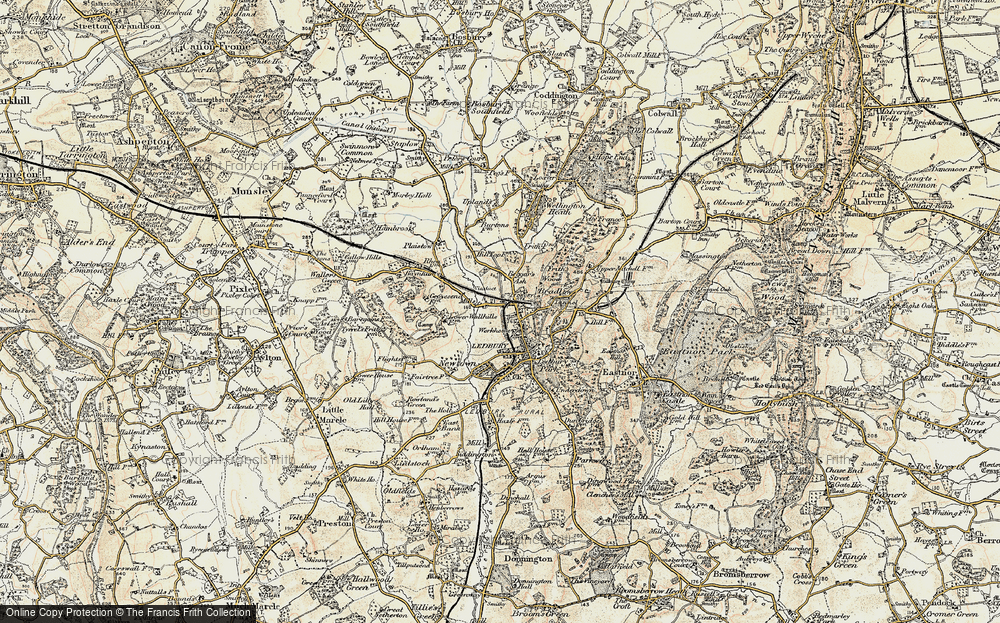 Old Map of New Mills, 1899-1901 in 1899-1901
