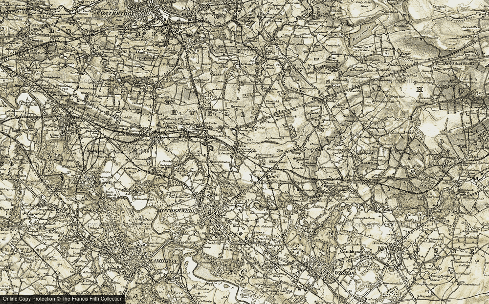 Old Map of New Stevenston, 1904-1905 in 1904-1905