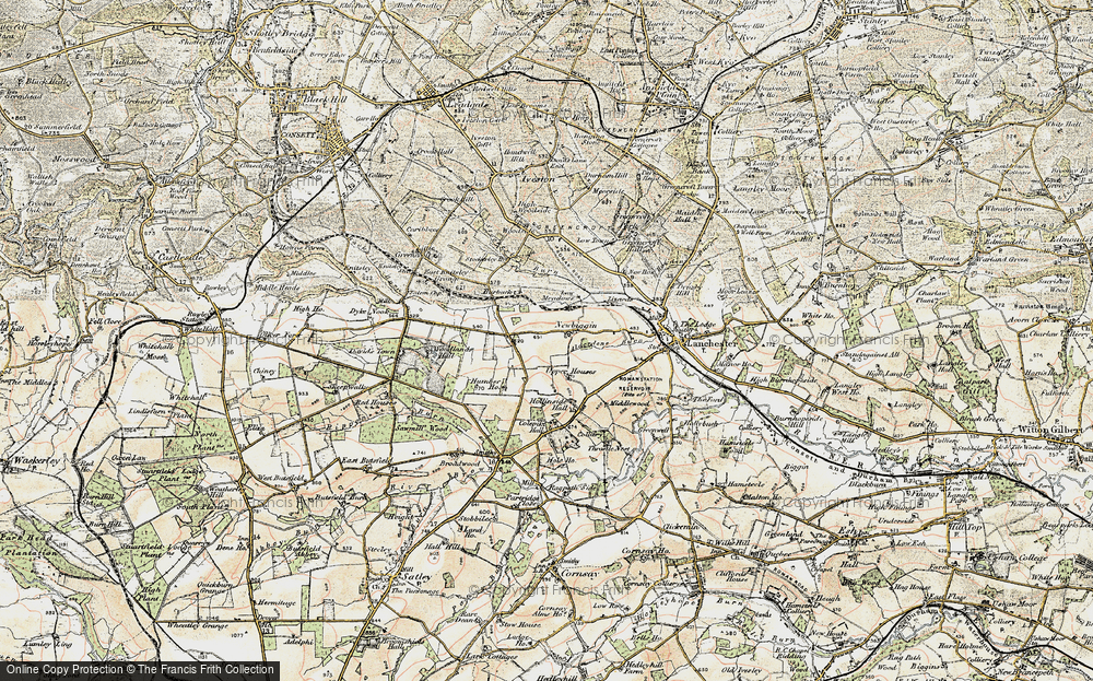 Old Map of Newbiggin, 1901-1904 in 1901-1904