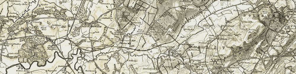 Old map of Bertram Ho in 1904-1905