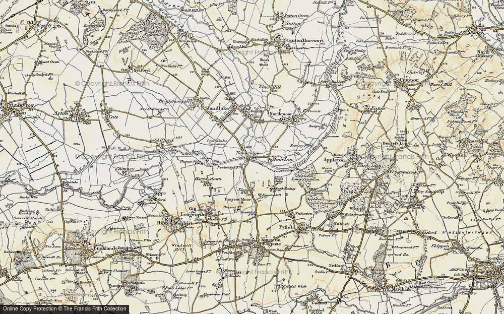Old Map of Newbridge, 1897-1899 in 1897-1899