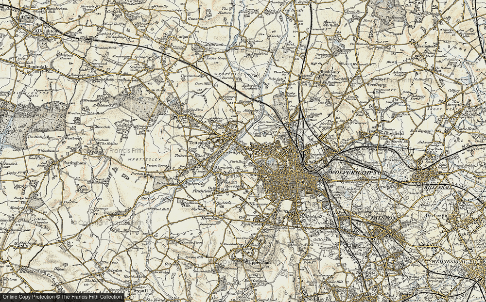Old Map of Newbridge, 1902 in 1902