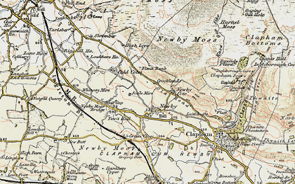 Old map of Bleak Bank in 1903-1904
