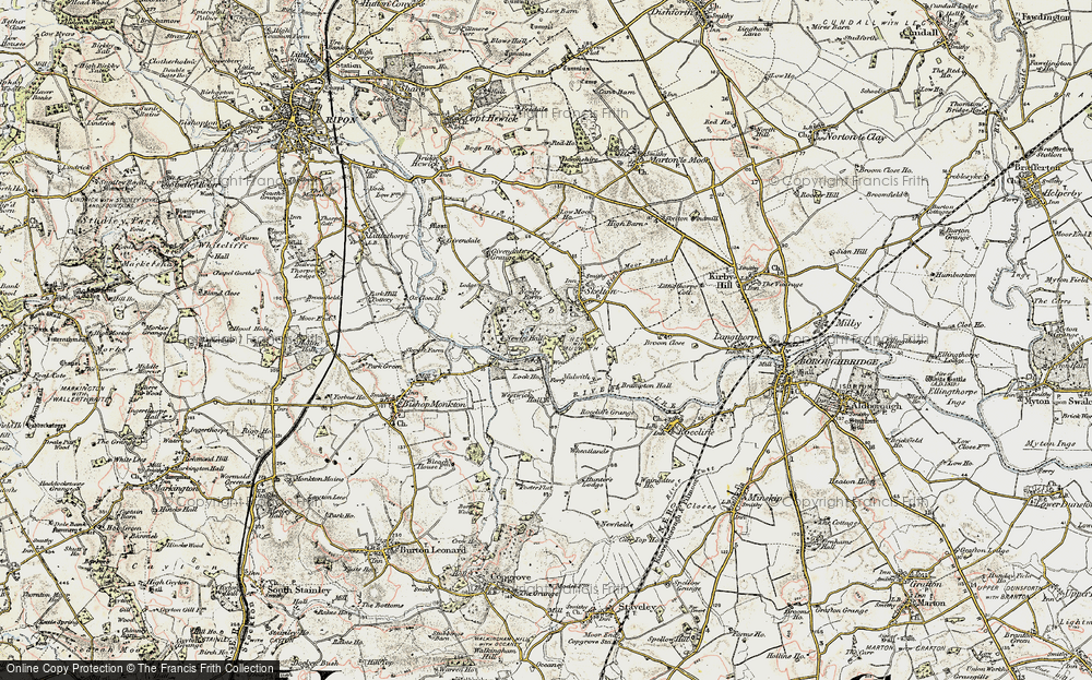Old Map of Newby, 1903-1904 in 1903-1904