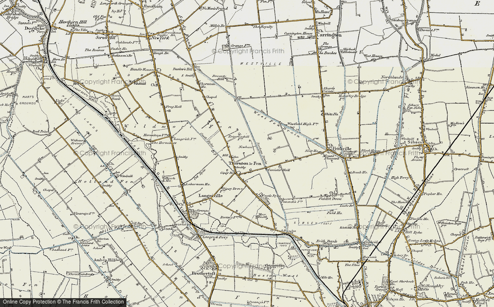 Old Map of Newham, 1902-1903 in 1902-1903