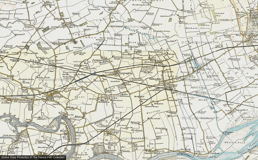Old Map of Newland, 1903 in 1903