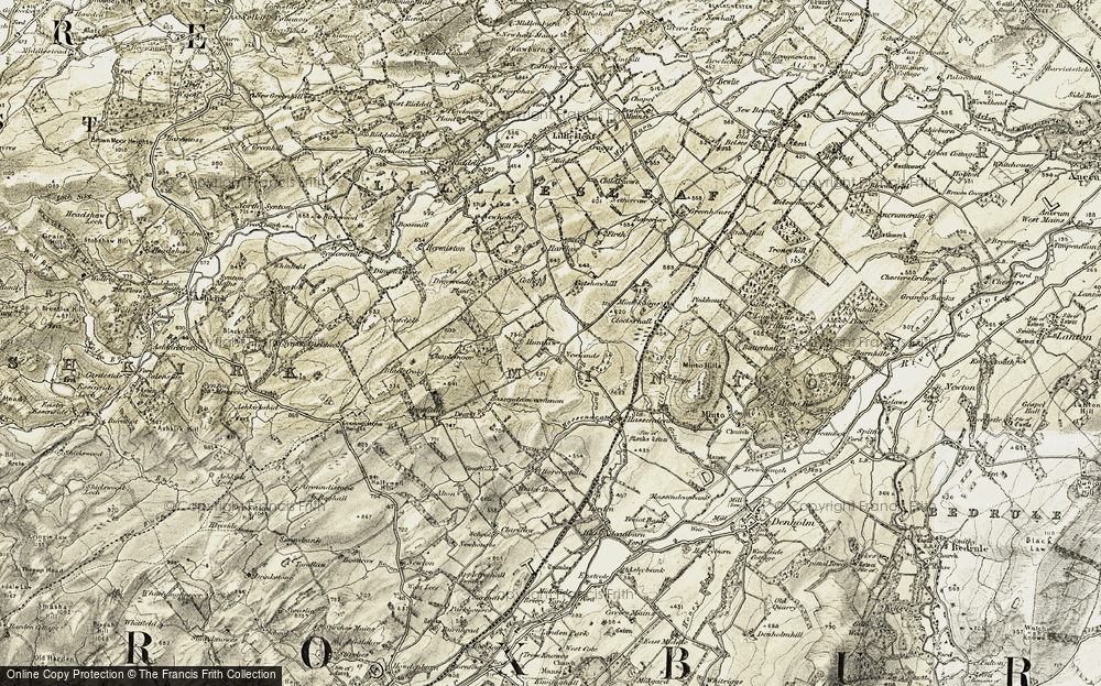 Old Map of Newlands, 1901-1904 in 1901-1904