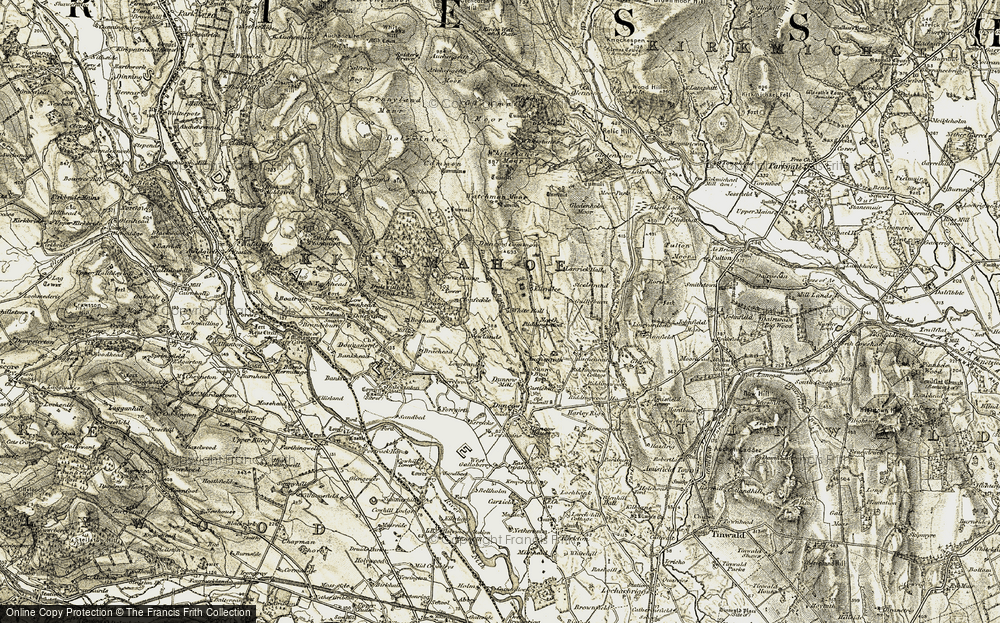 Old Map of Newlands, 1901-1905 in 1901-1905