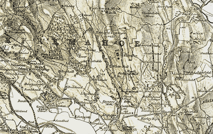 Old map of Newlands in 1901-1905