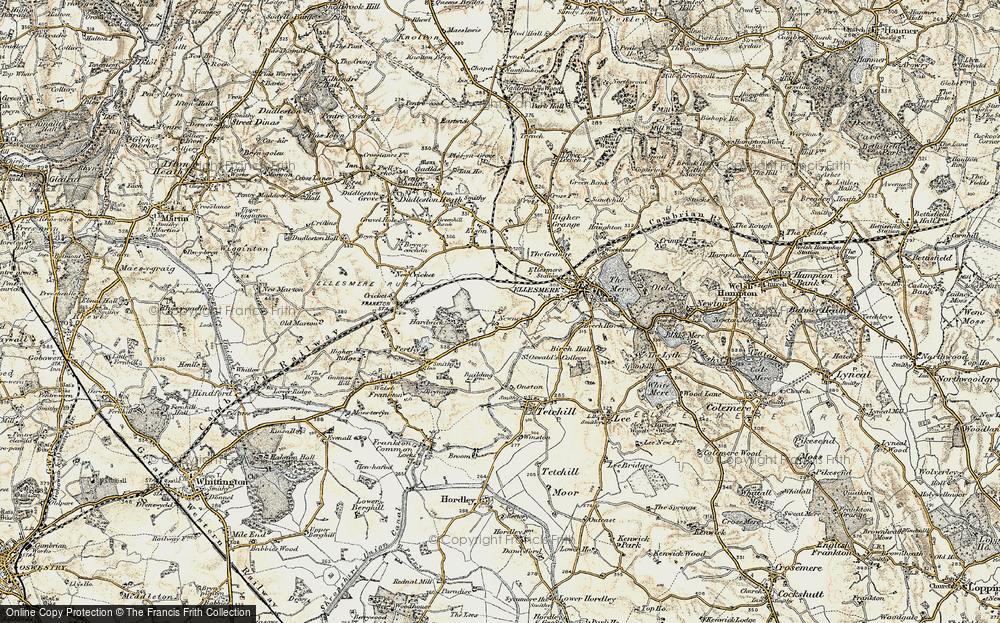 Old Map of Newnes, 1902 in 1902
