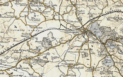 Old map of Newnes in 1902