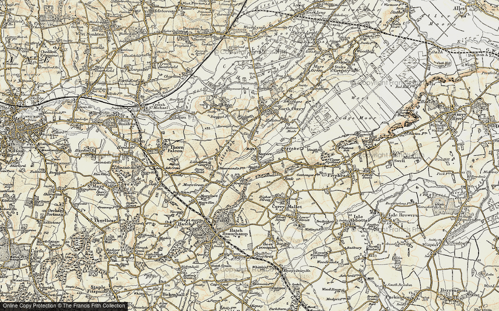Old Map of Newport, 1898-1900 in 1898-1900