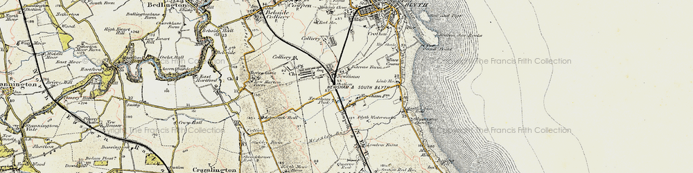 Old map of Link Ho in 1901-1903