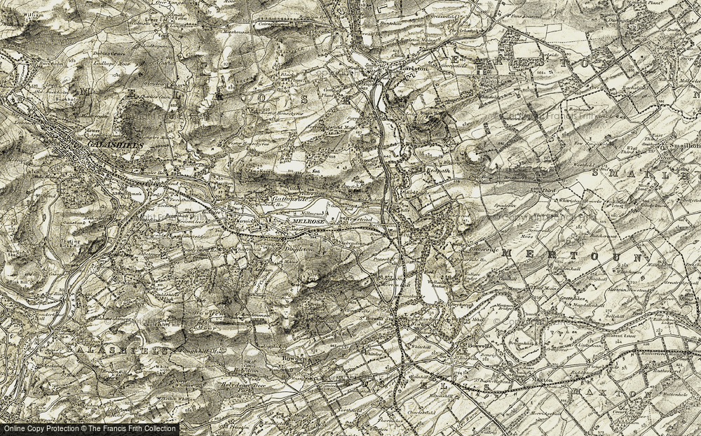 Old Map of Newstead, 1901-1904 in 1901-1904