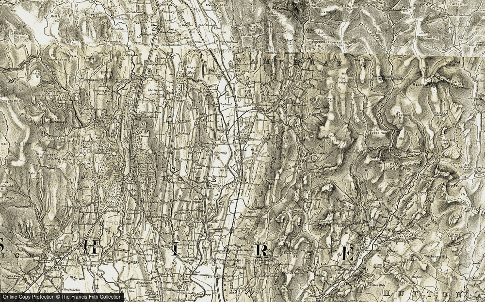 Old Map of Newton, 1901-1904 in 1901-1904