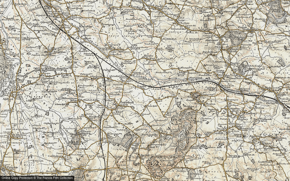 Old Map of Newton, 1902-1903 in 1902-1903