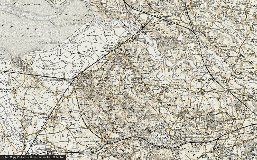 Old Map of Newton, 1902-1903 in 1902-1903