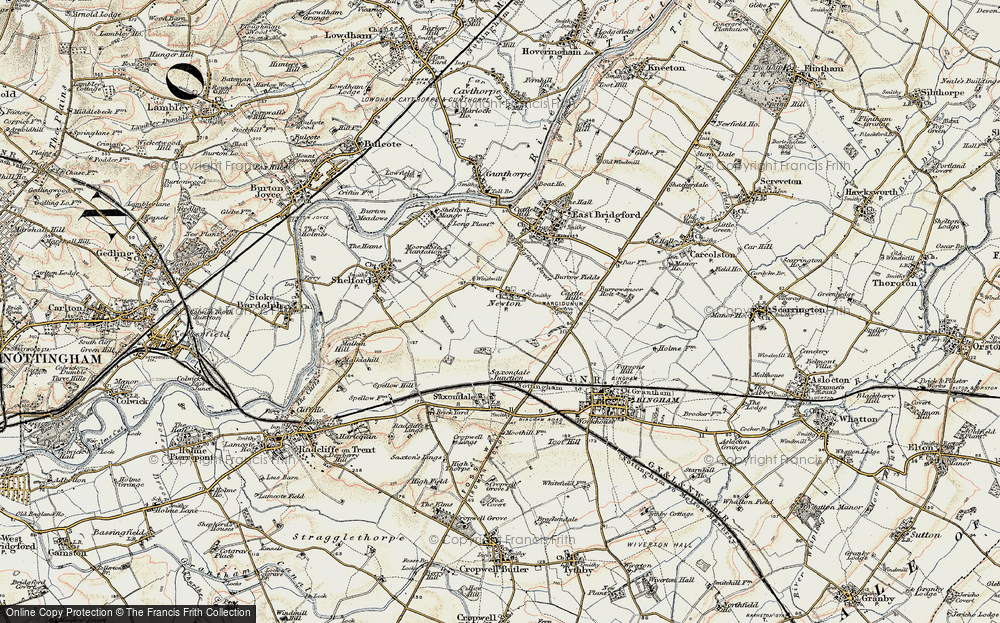 Old Map of Newton, 1902-1903 in 1902-1903