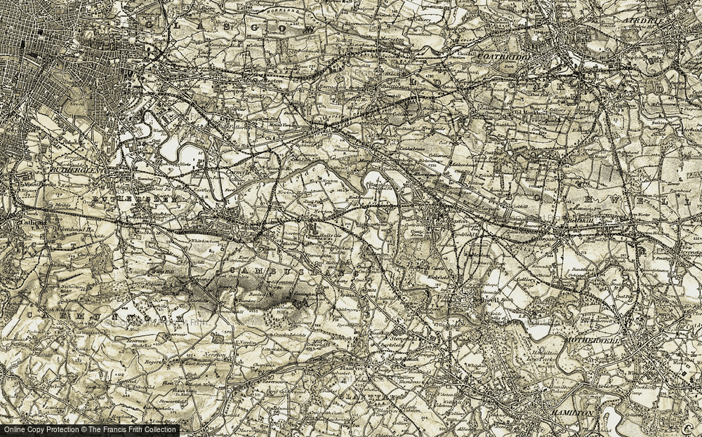 Old Map of Newton, 1904-1905 in 1904-1905
