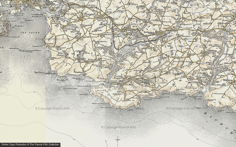 Newton Ferrers, 1899-1900