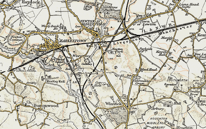 Old map of Newton Park in 1903