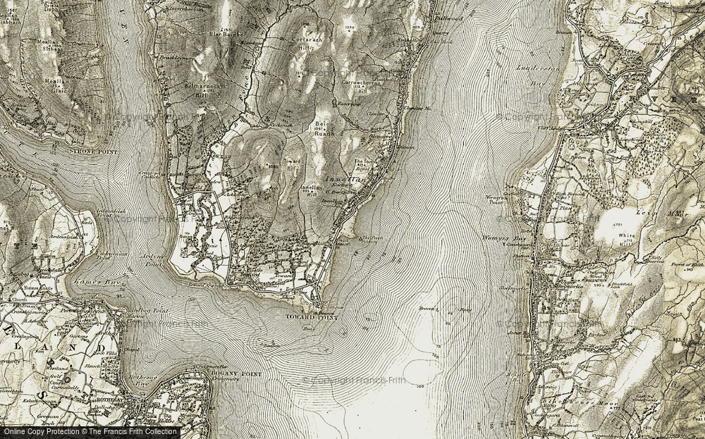 Old Map of Newton Park, 1905-1906 in 1905-1906