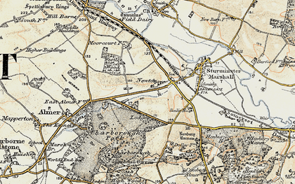 Old map of Lion Lodge in 1897-1909