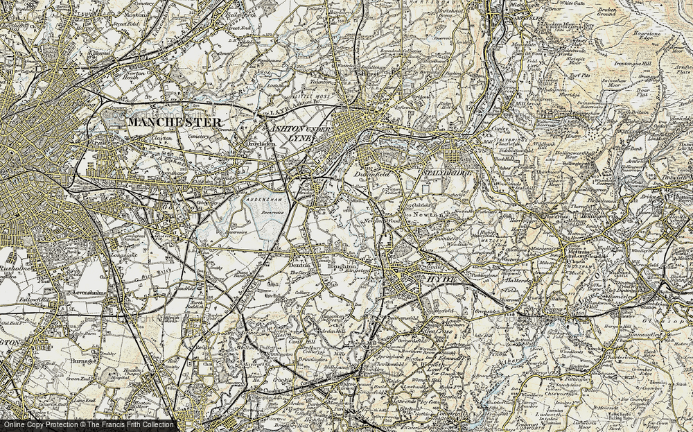 Old Map of Newton Wood, 1903 in 1903