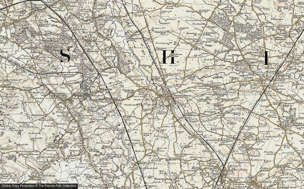 Old Map of Newtonia, 1902-1903 in 1902-1903