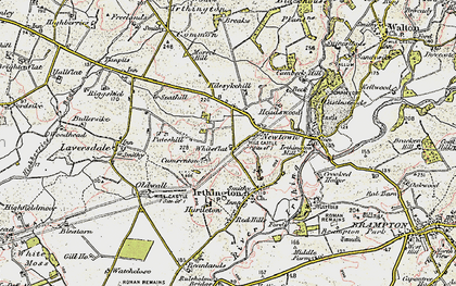 Old map of Breaks, The in 1901-1904