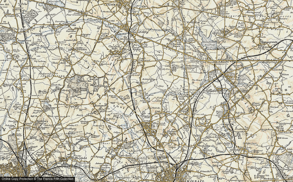 Old Map of Newtown, 1902 in 1902