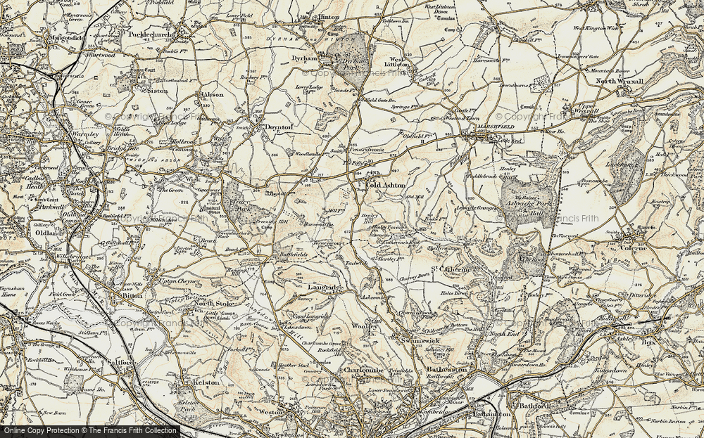 Old Map of Nimlet, 1899 in 1899