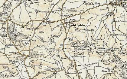 Old map of Nimlet in 1899