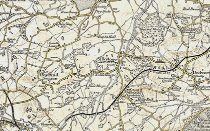 Old map of Noblethorpe in 1903