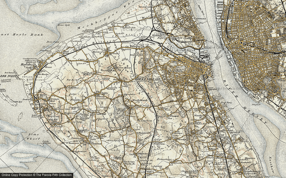 Old Map of Noctorum, 1902-1903 in 1902-1903
