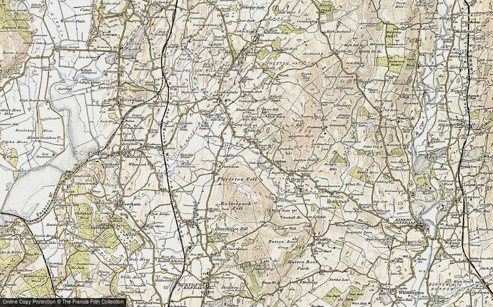 Old Map of Nook, 1903-1904 in 1903-1904