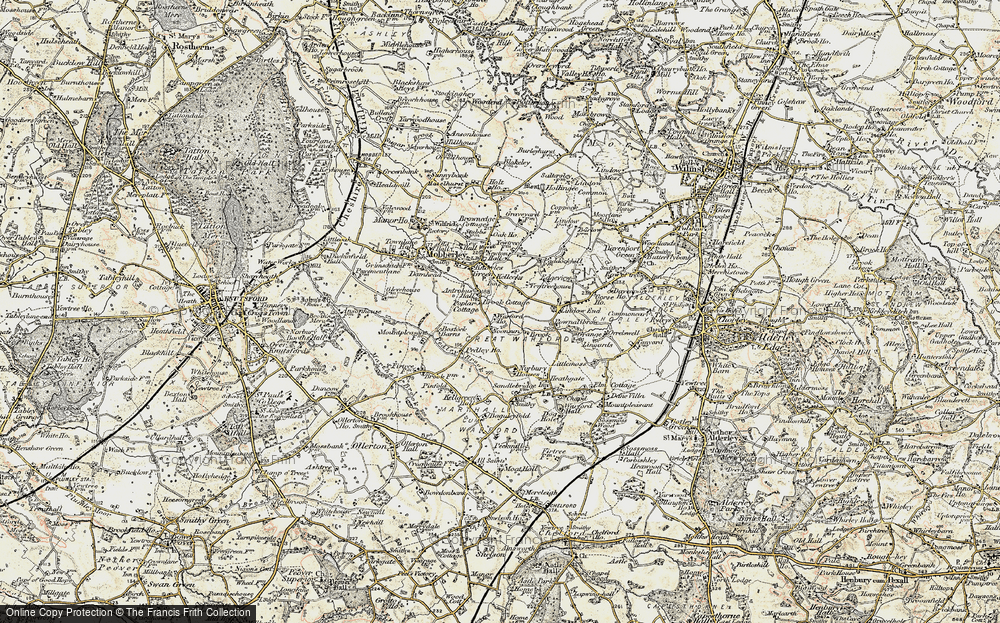 Old Map of Noonsun, 1902-1903 in 1902-1903