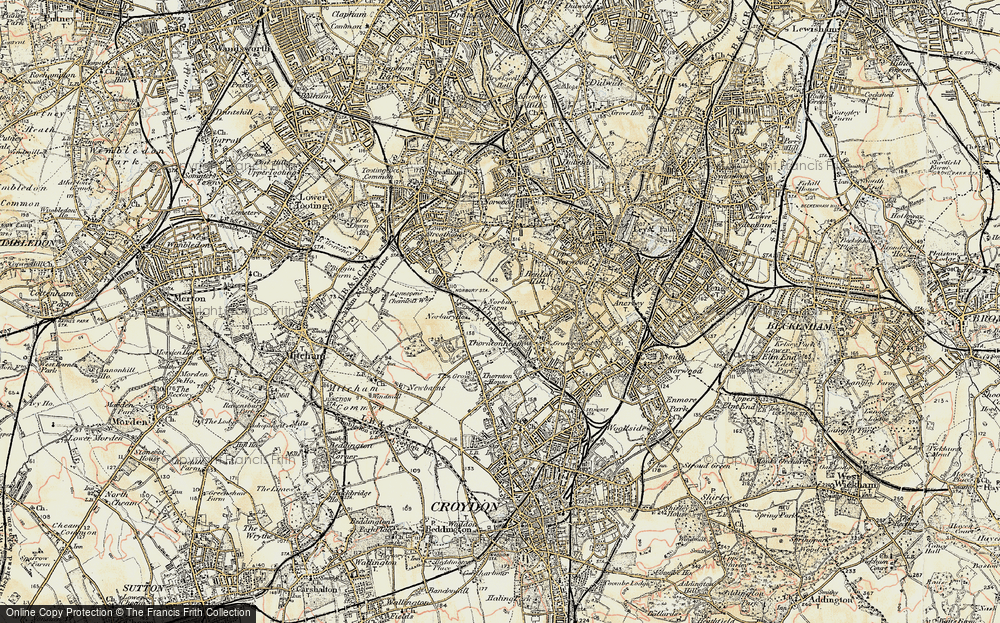 Old Map of Norbury, 1897-1902 in 1897-1902
