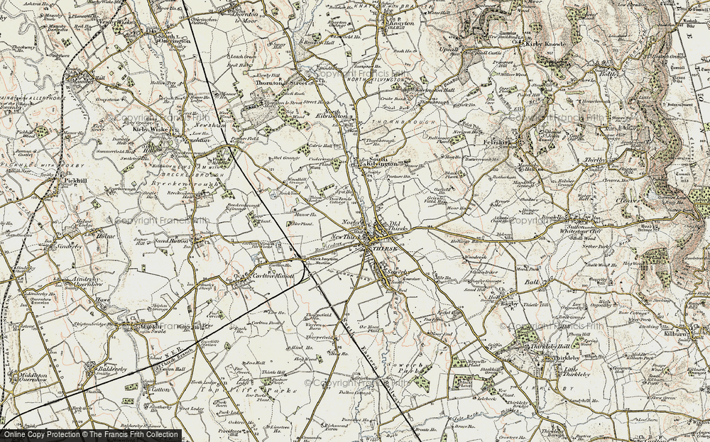 Old Map of Norby, 1903-1904 in 1903-1904