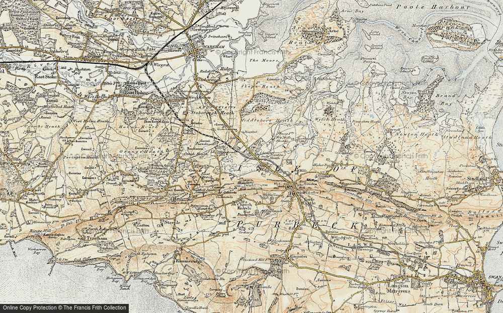 Old Map of Norden, 1899-1909 in 1899-1909