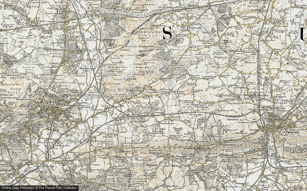 Old Map of Normandy, 1898-1909 in 1898-1909