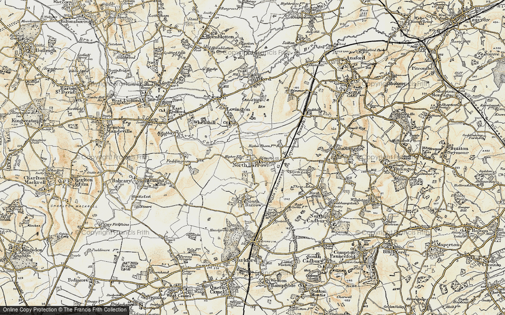 Old Map of North Barrow, 1899 in 1899