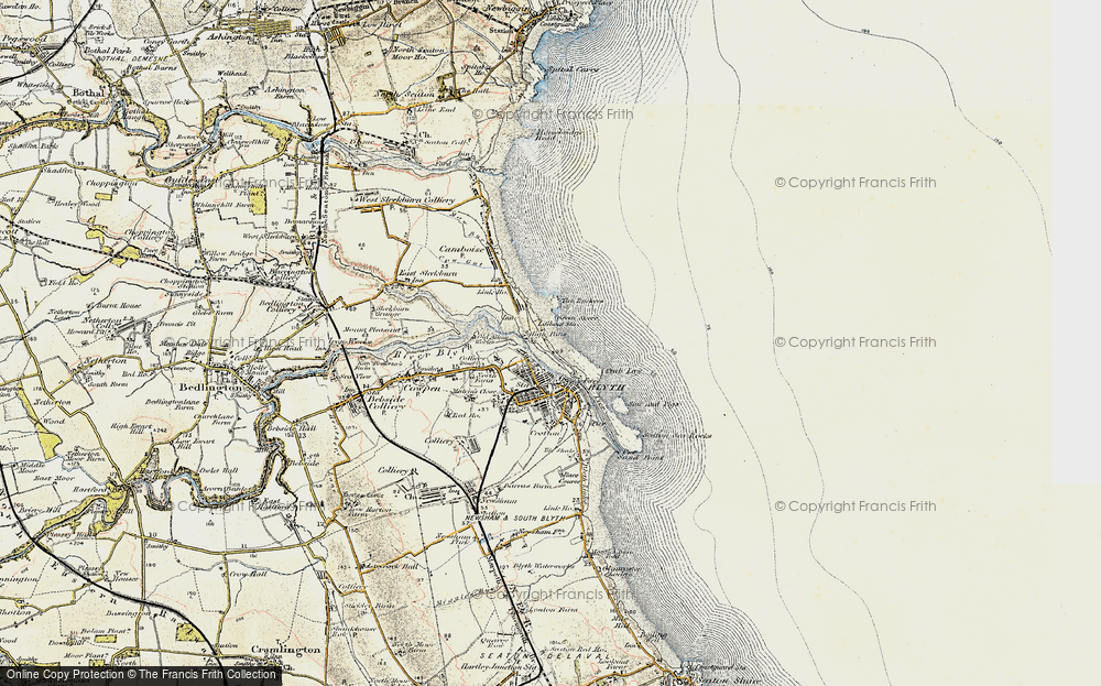 Old Map of North Blyth, 1901-1903 in 1901-1903