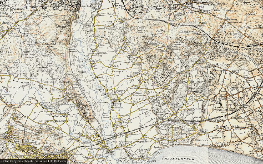Old Map of North Bockhampton, 1897-1909 in 1897-1909