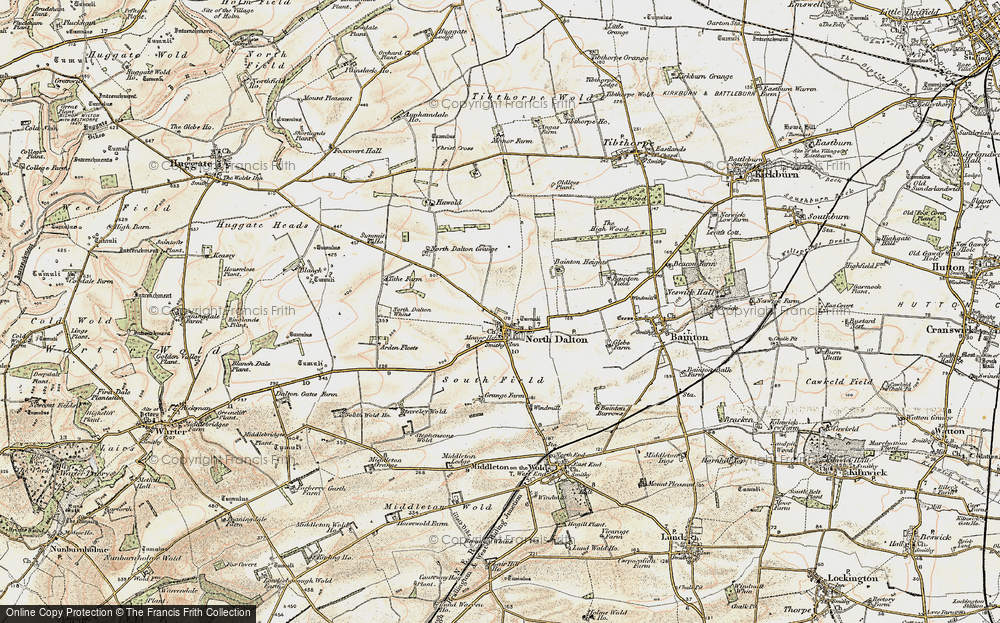 Old Map of Historic Map covering Arden Fleets in 1903