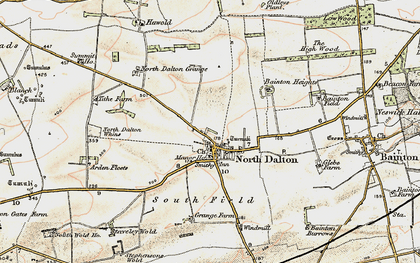 Old map of North Dalton in 1903