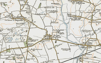 Old map of North Duffield in 1903