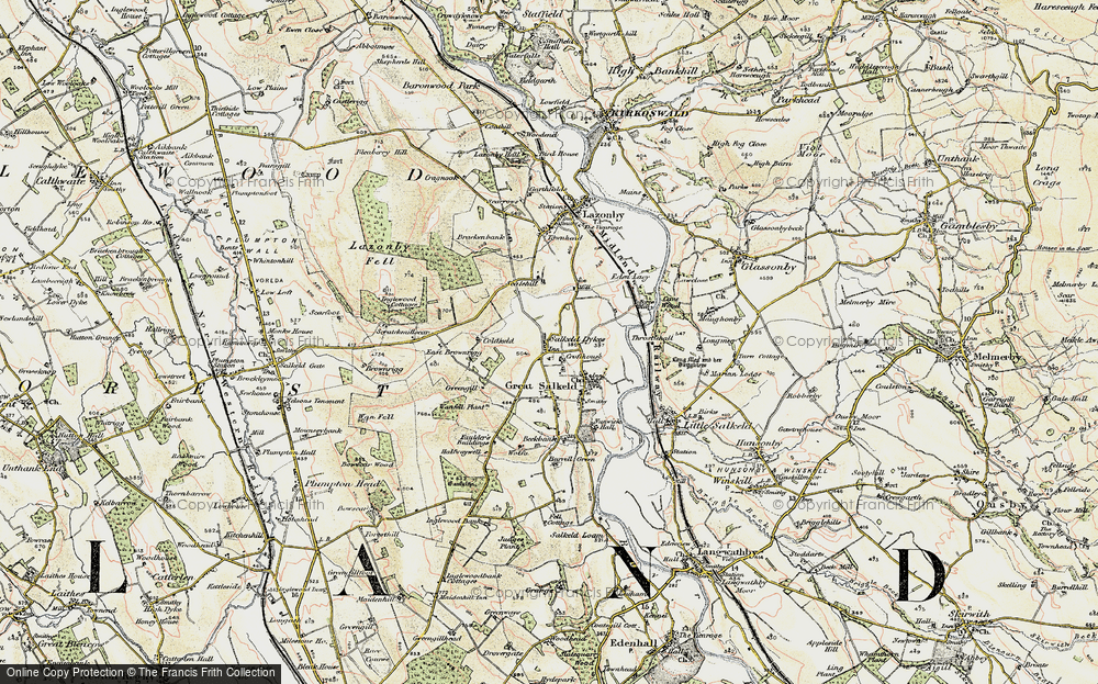 Old Map of North Dykes, 1901-1904 in 1901-1904