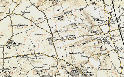 Old map of North Elkington in 1903