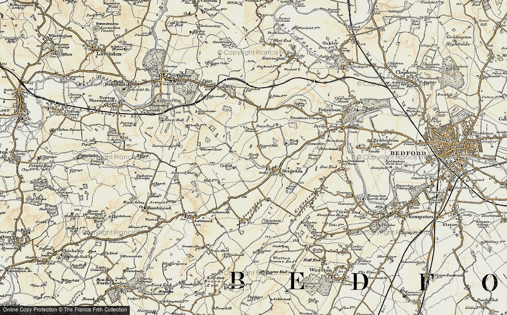 Old Map of North End, 1898-1901 in 1898-1901